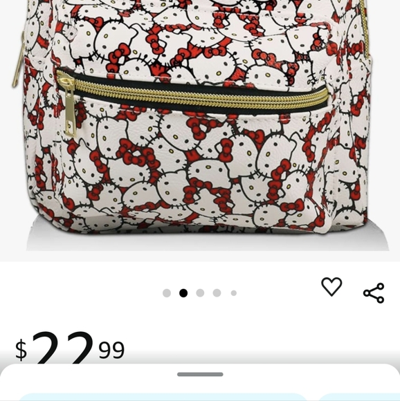 Hello Kitty Backpack - Picture 2 of 2